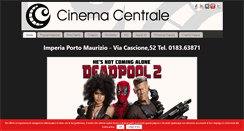 Desktop Screenshot of cinemacentrale.com